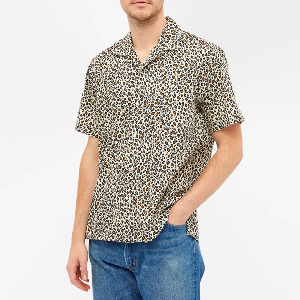 Leopard Camp Collar SS Shirt – End. X Gitman Vintage